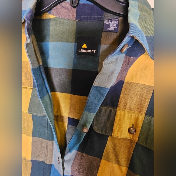 Vtg LIZSPORT Outerwear Shirt Jacket Skateboard‎ Hiking Outdoor Sz M - Picture 6 of 8